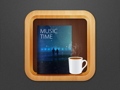 MUSIC TIME_icon app icon iphone music