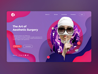 Plastic Surgery Website By Jb Design Studio branding graphic design ui ux web website