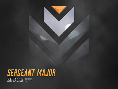 Sergeant Major | Rank Icon 3d battalion c4d forum game icon rank sergeant ui