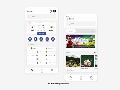Sport Match App android app android app design iphone match mobile soccer sport sports