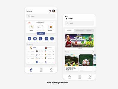 Sport Match App