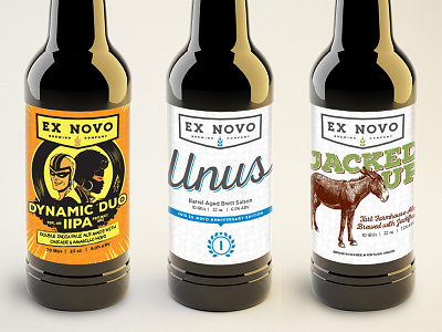 Ex Novo Bottle Designs