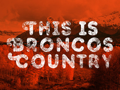 This is Broncos Country broncos colorado denver hometeam mountains nfl orange rocky mountains undefeated