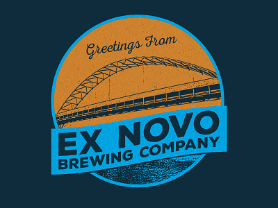 Ex Novo Shirt Graphic 2 apparel design beer design merch design oregon beer