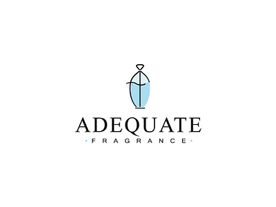 Adequate Fragrance adobe illustrator logo perfume vector