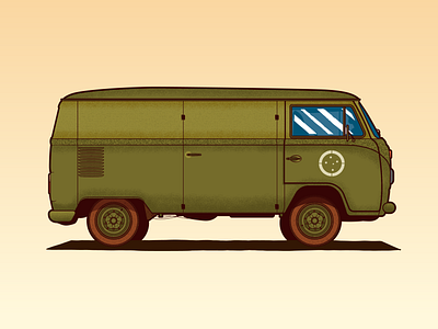 Army VW Kombi