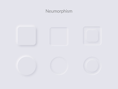 Neumorphism | Light Mode adobe xd button creation design idea mobile neumorphic button neumorphism studying trendy design ui