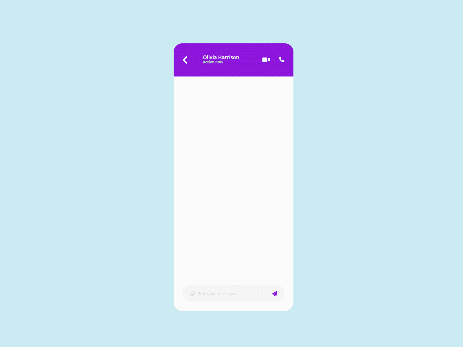 Daily UI #013 - Direct Messaging after effects app app design chat daily 100 challenge dailyuichallenge design direct messaging motion graphic ui