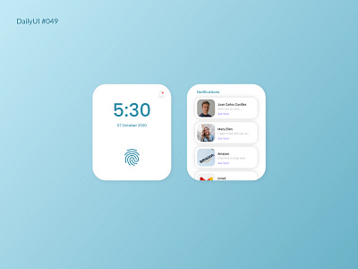 Daily UI  #049 Notifications