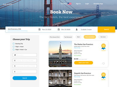 Daily UI #067 - Hotel Booking