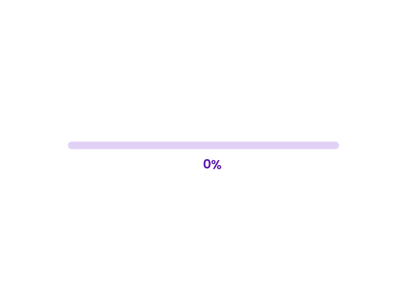 Progress bar animation by Cristina Guedes on Dribbble