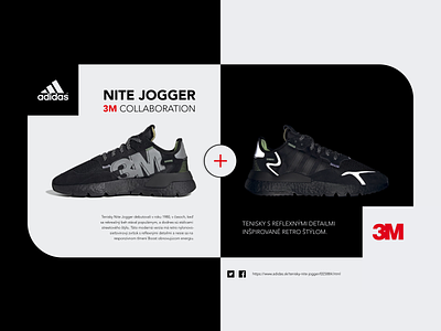 ADIDAS Nite Joggers branding colors design graphic typography ui ux vector web