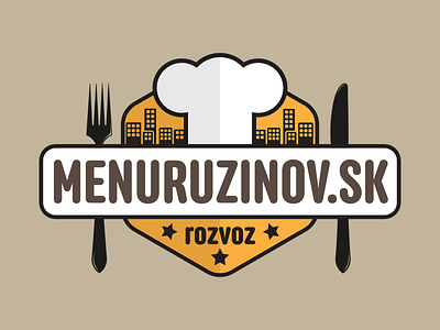 Menu Ruzinov city logotype menu ruzinov mobile restaurant