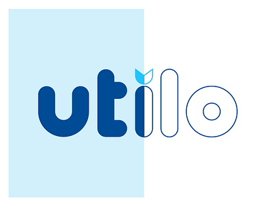 Utilo colors grid invert logotype typography utilo