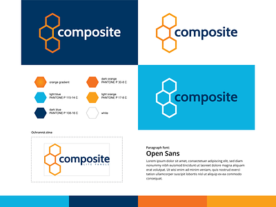Composite - Lite Panels branding coloring colors design graphic illustration logo logotyp logotype typography vector