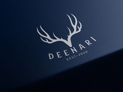 DEENARI branding design flat icon illustration illustrator logo logo design minimal vector