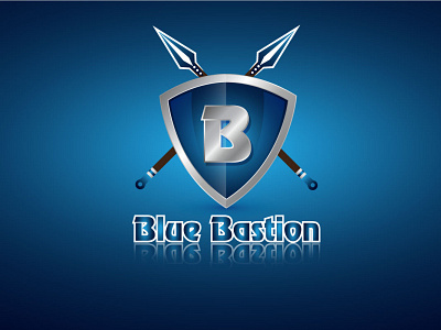 Blue Bastion branding icon illustration illustrator logo logo design