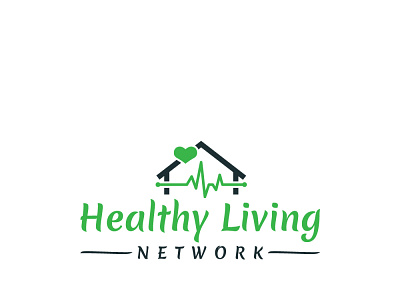 Healthy Living branding healthy house love house love house love bit house love bit icon illustration logo logo design minimal