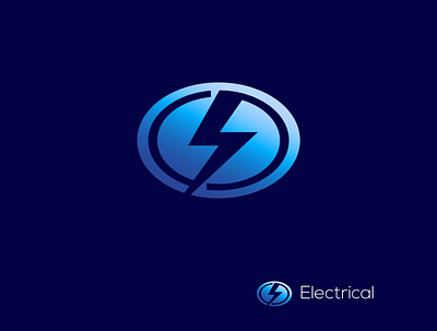 electrical logo branding design electrical electrical logo flat icon illustration illustrator logo logo design minimal vector