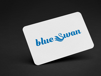 Blue Swan branding design icon illustration logo logo design minimal