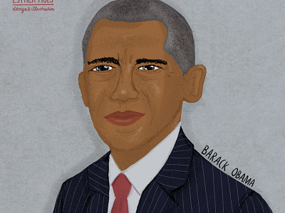 Obama barack obama editorial illustration illustration magazine illustration obama portrait art portrait illustration president superstar