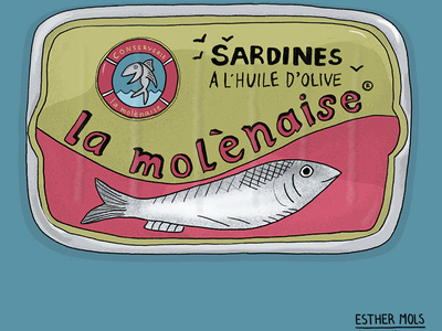 Sardines fish foodillustration illustration sardinas sardines tin can