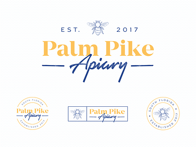 Palm Pike Apiary Identity System