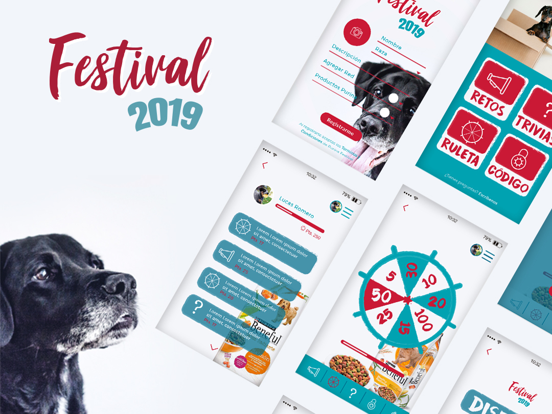 Dog Lovers Festival by Alvarenga on Dribbble