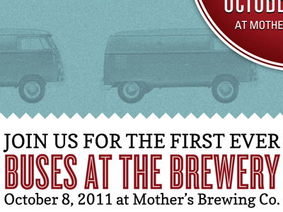 Buses At The Brewery poster