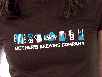 Oktoberfest Tee Mockup beer icons illustration oktoberfest t shirt