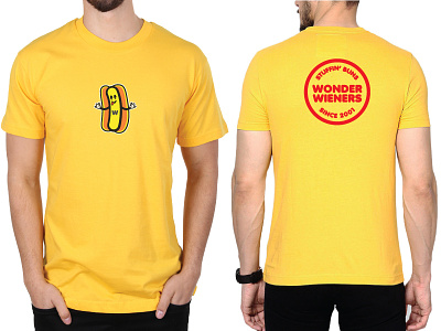 Wonder Wieners Retail T-shirt mockup
