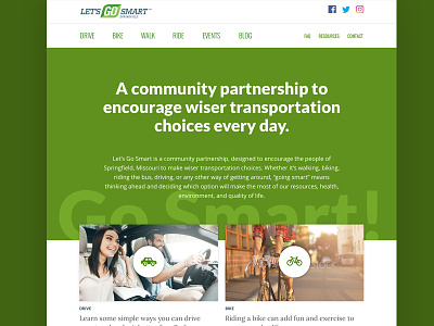 Lets Go Smart community website