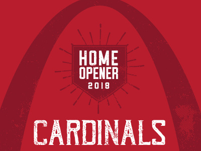 Cardinals Dbacks Poster April baseball busch stadium cardinals diamond backs mlb st. louis