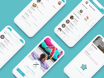 Services/fitness app app app design product design