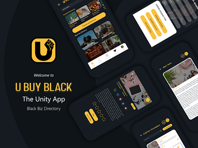 U Buy Black Mobile App UI/UX Design app app design appdesign minimal minimalist minimalistic sleekdesign ui uidesign user interface design uxdesign