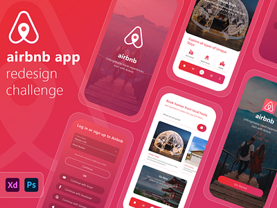 Airbnb App Redesign Challenge airbnb airbnbclone app design flatdesign minimal minimalist mobile app design neat sleekdesign uiux uiuxdesign uiuxdesigner uplabs