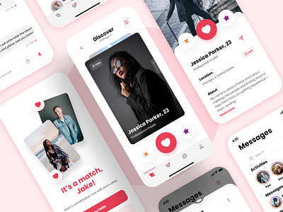 Bumble Redesign Challenge appdesign bumble bumble app redesign bumble redesign flat design minimal minimalist design ui design uiuxdesign userinterfacedesign ux design