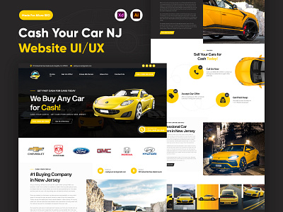 Cash your Car Website  UI/UX