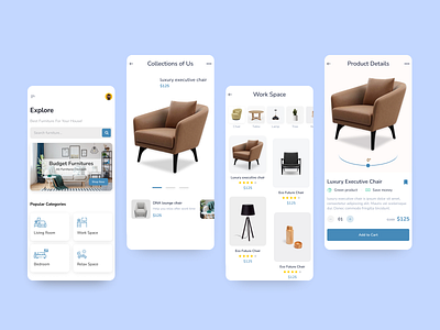 IKEA App Redesign Challenge furniture-app-ui ikea ikea-app ikea-app-design ikea-app-redesign ikea-app-ui online-furniture-app ui-ux