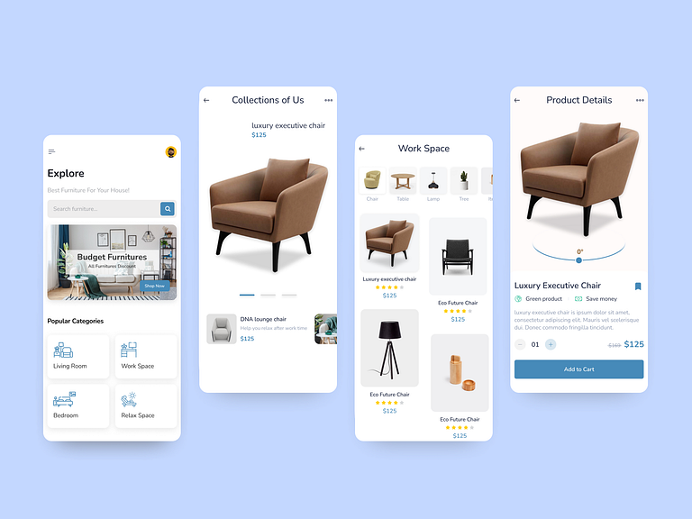 IKEA App Redesign Challenge by Attiqa Naz™ on Dribbble