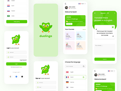 Duolingo Redesign Challenge