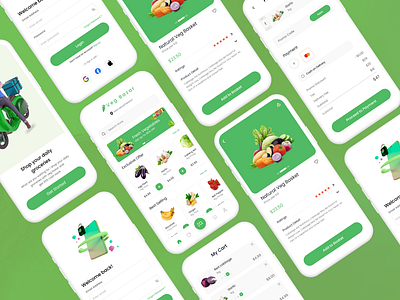 Instacart Redesign Challenge app app design app ui design grocery app grocery app ui ios app ui minimal design mobile app mobile uiux modern design sleek design uiux