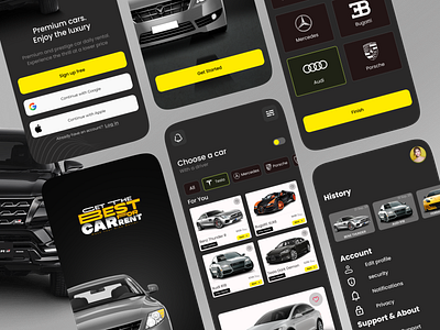 Car Booking App Design