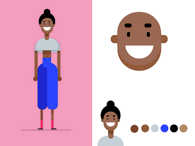 illustration character illustration illustrator smiling face