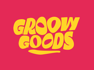 Groovy Goods art direction brand design branding custom type font lettering logo type design typeface typography