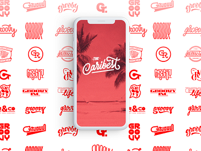 The Caribest - Groovy Season Vol. 1 art direction branding lettering london mobile typography ui uk user experience user interface ux web web design
