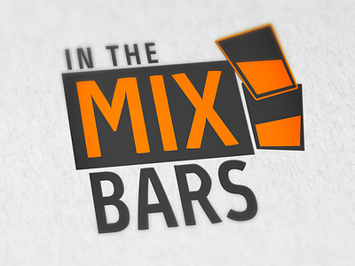 In the Mix Bars logo design