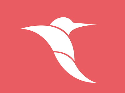 Hummingbird logo concept