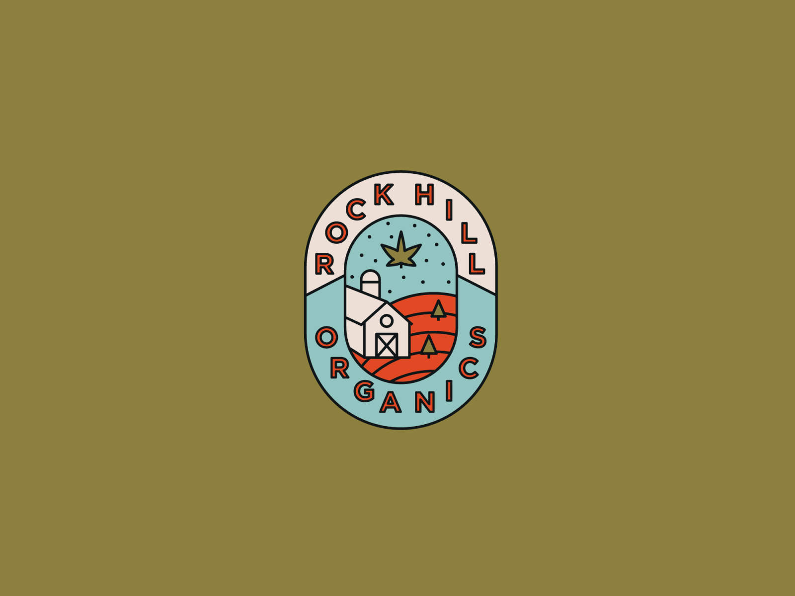 Rockhill Organics by Third Rodeo on Dribbble