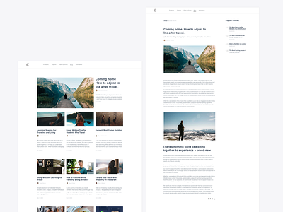 Blog Interface